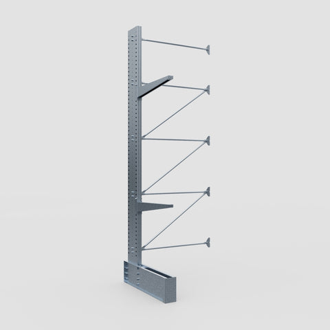 Cantilever Rack - Single Sided - Ultra Heavy Duty - Hot Dip Galvanized - Add-On Bay - Height 4877mm