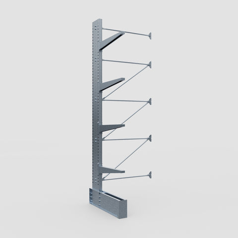 Cantilever Rack - Single Sided - Ultra Heavy Duty - Hot Dip Galvanized - Add-On Bay - Height 4877mm