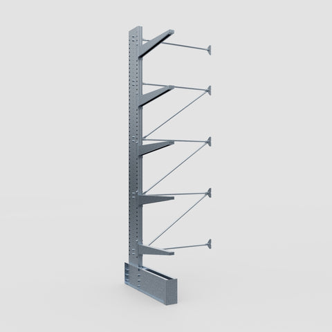 Cantilever Rack - Single Sided - Ultra Heavy Duty - Hot Dip Galvanized - Add-On Bay - Height 4877mm