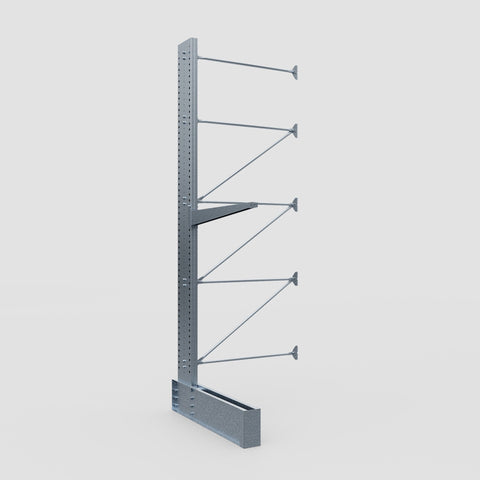 Cantilever Rack - Single Sided - Ultra Heavy Duty - Hot Dip Galvanized - Add-On Bay - Height 4877mm