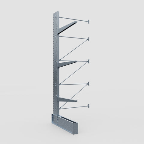 Cantilever Rack - Single Sided - Ultra Heavy Duty - Hot Dip Galvanized - Add-On Bay - Height 4877mm