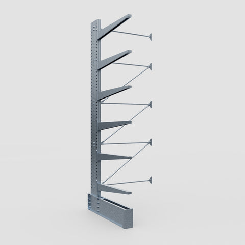 Cantilever Rack - Single Sided - Ultra Heavy Duty - Hot Dip Galvanized - Add-On Bay - Height 4877mm