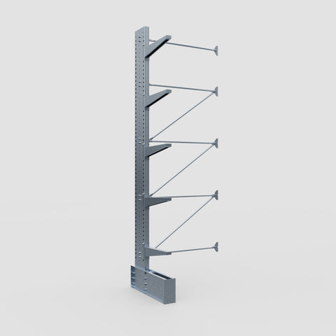 Cantilever Rack - Single Sided - Ultra Heavy Duty - Hot Dip Galvanized - Add-On Bay - Height 4877mm