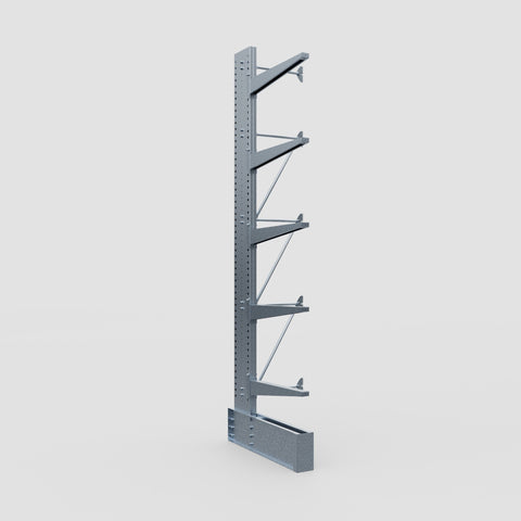 Cantilever Rack - Single Sided - Ultra Heavy Duty - Hot Dip Galvanized - Add-On Bay - Height 4877mm