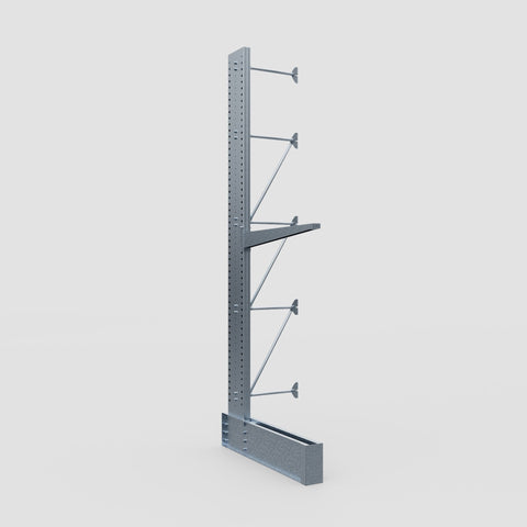 Cantilever Rack - Single Sided - Ultra Heavy Duty - Hot Dip Galvanized - Add-On Bay - Height 4877mm