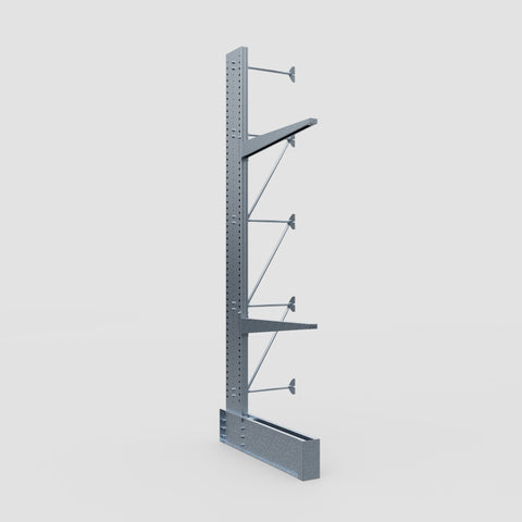 Cantilever Rack - Single Sided - Ultra Heavy Duty - Hot Dip Galvanized - Add-On Bay - Height 4877mm
