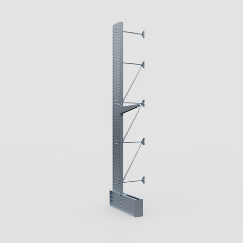 Cantilever Rack - Single Sided - Ultra Heavy Duty - Hot Dip Galvanized - Add-On Bay - Height 4877mm