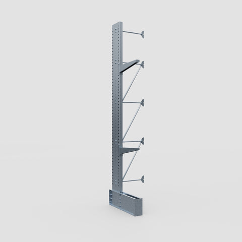 Cantilever Rack - Single Sided - Ultra Heavy Duty - Hot Dip Galvanized - Add-On Bay - Height 4877mm