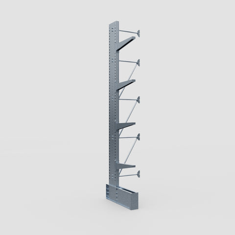 Cantilever Rack - Single Sided - Ultra Heavy Duty - Hot Dip Galvanized - Add-On Bay - Height 4877mm