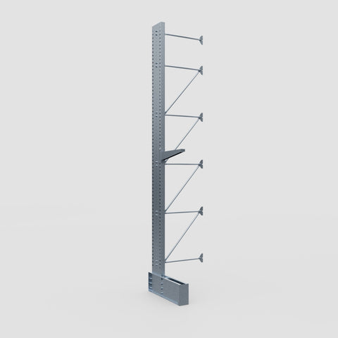Cantilever Rack - Single Sided - Ultra Heavy Duty - Hot Dip Galvanized - Add-On Bay - Height 5791mm