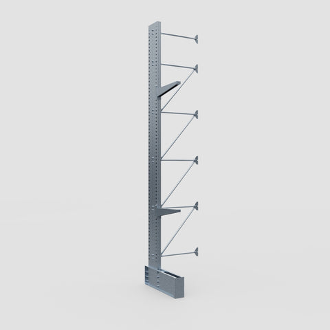 Cantilever Rack - Single Sided - Ultra Heavy Duty - Hot Dip Galvanized - Add-On Bay - Height 5791mm