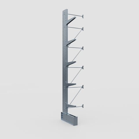 Cantilever Rack - Single Sided - Ultra Heavy Duty - Hot Dip Galvanized - Add-On Bay - Height 5791mm