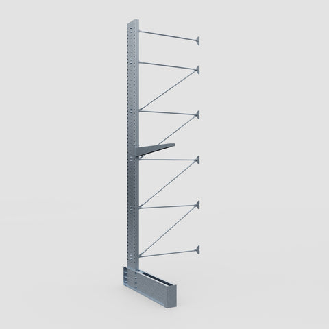 Cantilever Rack - Single Sided - Ultra Heavy Duty - Hot Dip Galvanized - Add-On Bay - Height 5791mm