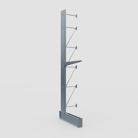 Cantilever Rack - Single Sided - Ultra Heavy Duty - Hot Dip Galvanized - Add-On Bay - Height 5791mm