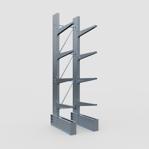 Cantilever Rack - Single Sided - Ultra Heavy Duty - Hot Dip Galvanized - Full Bay - Height 4267mm