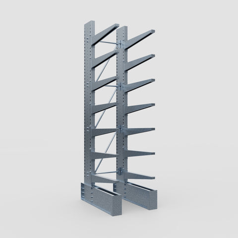 Cantilever Rack - Single Sided - Ultra Heavy Duty - Hot Dip Galvanized - Full Bay - Height 4267mm