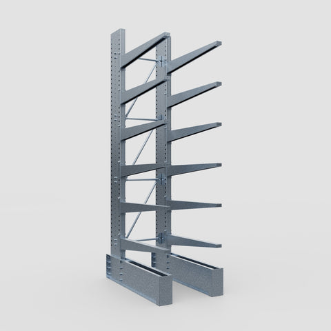 Cantilever Rack - Single Sided - Ultra Heavy Duty - Hot Dip Galvanized - Full Bay - Height 4267mm
