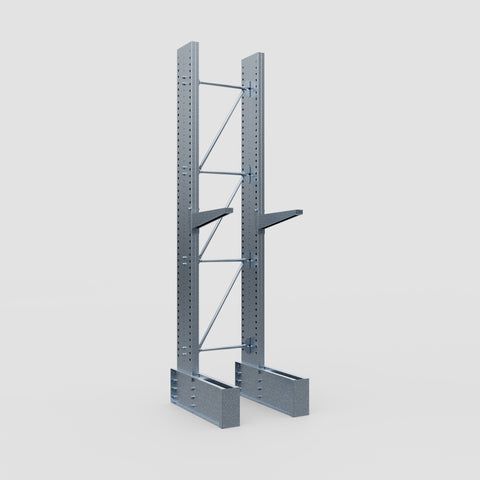 Cantilever Rack - Single Sided - Ultra Heavy Duty - Hot Dip Galvanized - Full Bay - Height 4267mm