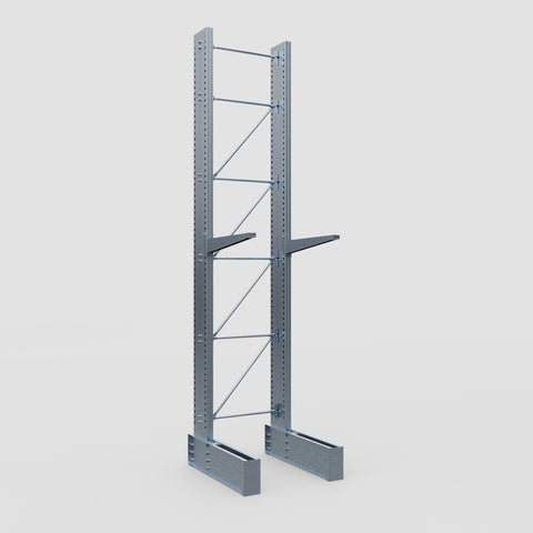 Cantilever Rack - Single Sided - Ultra Heavy Duty - Hot Dip Galvanized - Full Bay - Height 5791mm