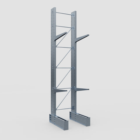 Cantilever Rack - Single Sided - Ultra Heavy Duty - Hot Dip Galvanized - Full Bay - Height 5791mm