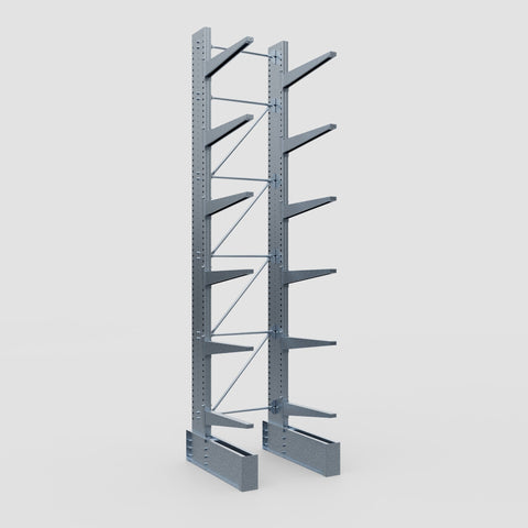 Cantilever Rack - Single Sided - Ultra Heavy Duty - Hot Dip Galvanized - Full Bay - Height 5791mm