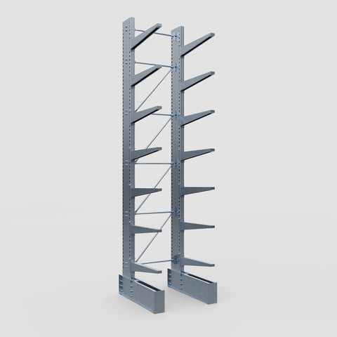 Cantilever Rack - Single Sided - Ultra Heavy Duty - Hot Dip Galvanized - Full Bay - Height 5791mm