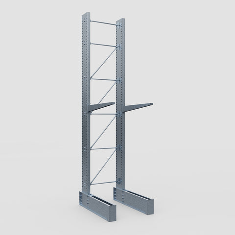 Cantilever Rack - Single Sided - Ultra Heavy Duty - Hot Dip Galvanized - Full Bay - Height 5791mm