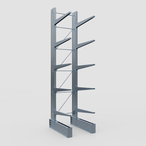 Cantilever Rack - Single Sided - Ultra Heavy Duty - Hot Dip Galvanized - Full Bay - Height 5791mm