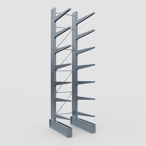 Cantilever Rack - Single Sided - Ultra Heavy Duty - Hot Dip Galvanized - Full Bay - Height 5791mm