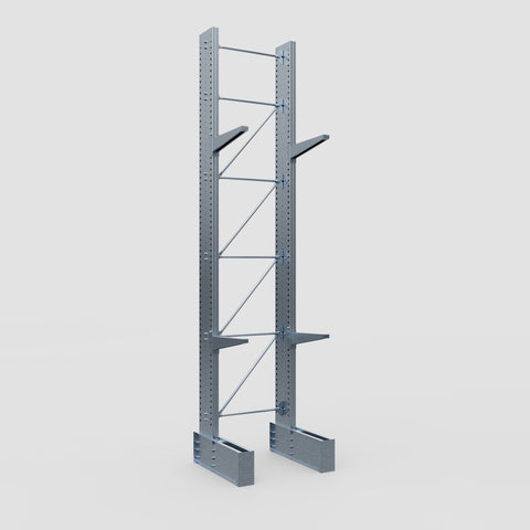 Cantilever Rack - Single Sided - Ultra Heavy Duty - Hot Dip Galvanized - Full Bay - Height 5791mm