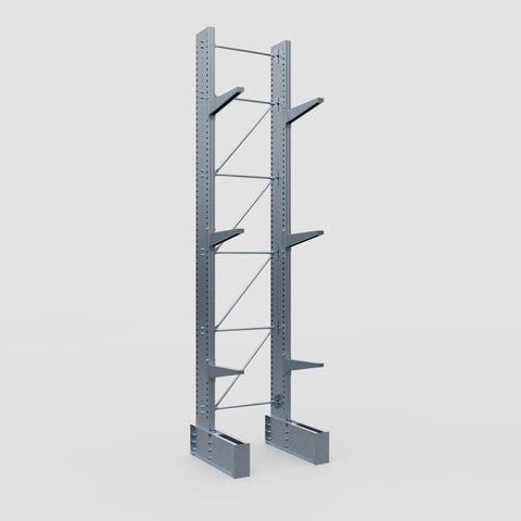 Cantilever Rack - Single Sided - Ultra Heavy Duty - Hot Dip Galvanized - Full Bay - Height 5791mm