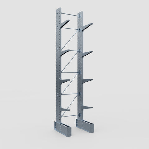 Cantilever Rack - Single Sided - Ultra Heavy Duty - Hot Dip Galvanized - Full Bay - Height 5791mm