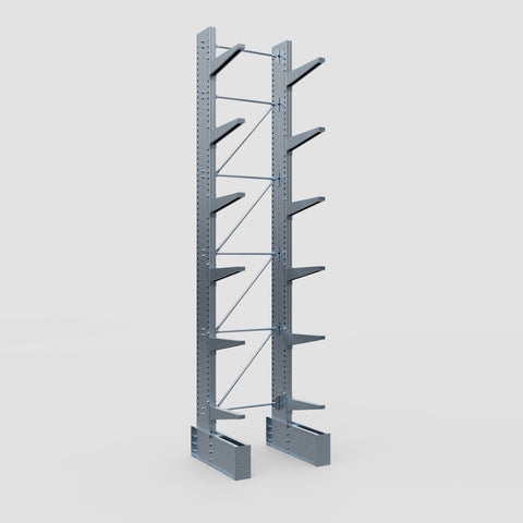Cantilever Rack - Single Sided - Ultra Heavy Duty - Hot Dip Galvanized - Full Bay - Height 5791mm