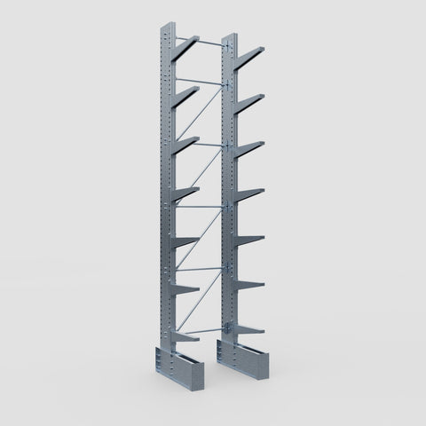 Cantilever Rack - Single Sided - Ultra Heavy Duty - Hot Dip Galvanized - Full Bay - Height 5791mm