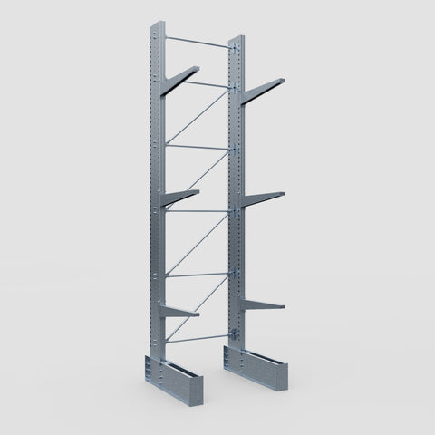Cantilever Rack - Single Sided - Ultra Heavy Duty - Hot Dip Galvanized - Full Bay - Height 5791mm