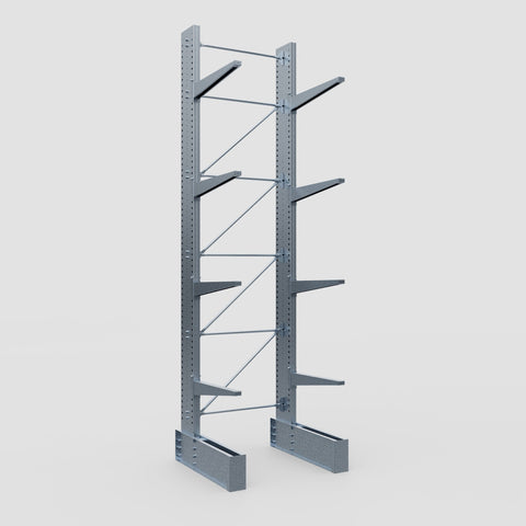 Cantilever Rack - Single Sided - Ultra Heavy Duty - Hot Dip Galvanized - Full Bay - Height 5791mm