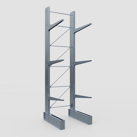 Cantilever Rack - Single Sided - Ultra Heavy Duty - Hot Dip Galvanized - Full Bay - Height 5791mm