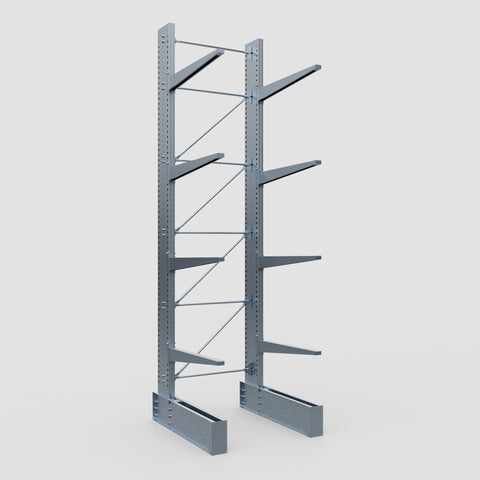 Cantilever Rack - Single Sided - Ultra Heavy Duty - Hot Dip Galvanized - Full Bay - Height 5791mm
