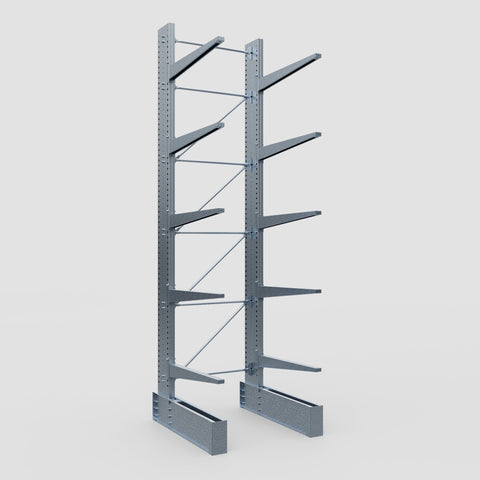 Cantilever Rack - Single Sided - Ultra Heavy Duty - Hot Dip Galvanized - Full Bay - Height 5791mm