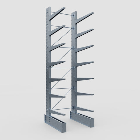 Cantilever Rack - Single Sided - Ultra Heavy Duty - Hot Dip Galvanized - Full Bay - Height 5791mm