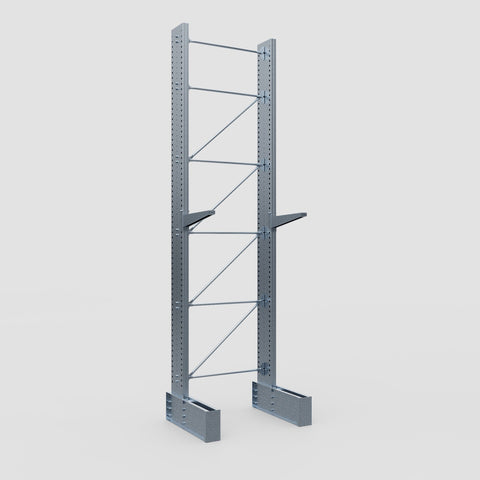 Cantilever Rack - Single Sided - Ultra Heavy Duty - Hot Dip Galvanized - Full Bay - Height 5791mm