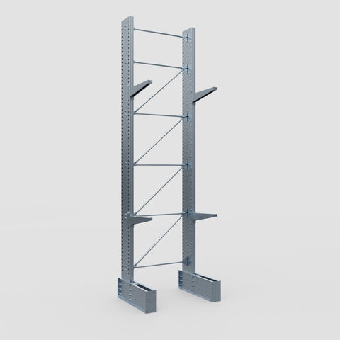 Cantilever Rack - Single Sided - Ultra Heavy Duty - Hot Dip Galvanized - Full Bay - Height 5791mm