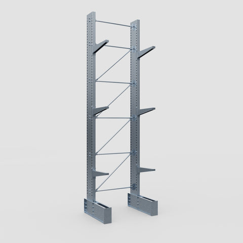 Cantilever Rack - Single Sided - Ultra Heavy Duty - Hot Dip Galvanized - Full Bay - Height 5791mm