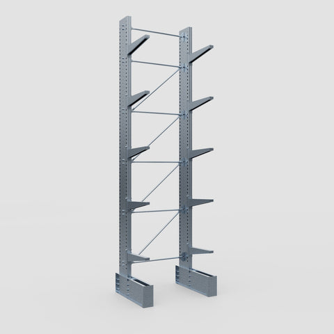 Cantilever Rack - Single Sided - Ultra Heavy Duty - Hot Dip Galvanized - Full Bay - Height 5791mm