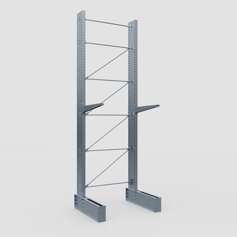 Cantilever Rack - Single Sided - Ultra Heavy Duty - Hot Dip Galvanized - Full Bay - Height 5791mm