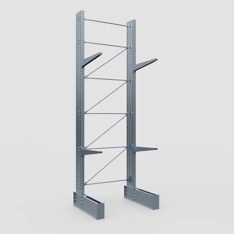 Cantilever Rack - Single Sided - Ultra Heavy Duty - Hot Dip Galvanized - Full Bay - Height 5791mm