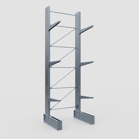 Cantilever Rack - Single Sided - Ultra Heavy Duty - Hot Dip Galvanized - Full Bay - Height 5791mm