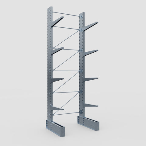 Cantilever Rack - Single Sided - Ultra Heavy Duty - Hot Dip Galvanized - Full Bay - Height 5791mm