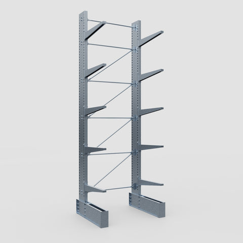Cantilever Rack - Single Sided - Ultra Heavy Duty - Hot Dip Galvanized - Full Bay - Height 5791mm