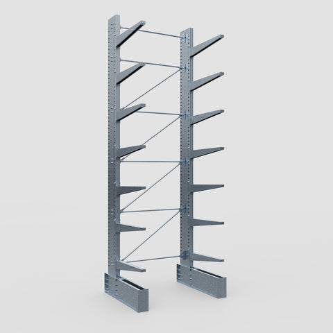 Cantilever Rack - Single Sided - Ultra Heavy Duty - Hot Dip Galvanized - Full Bay - Height 5791mm